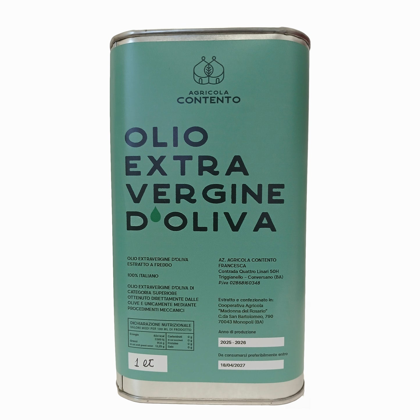 Olio Evo (extra Vergine d'OLIVA) Blend
