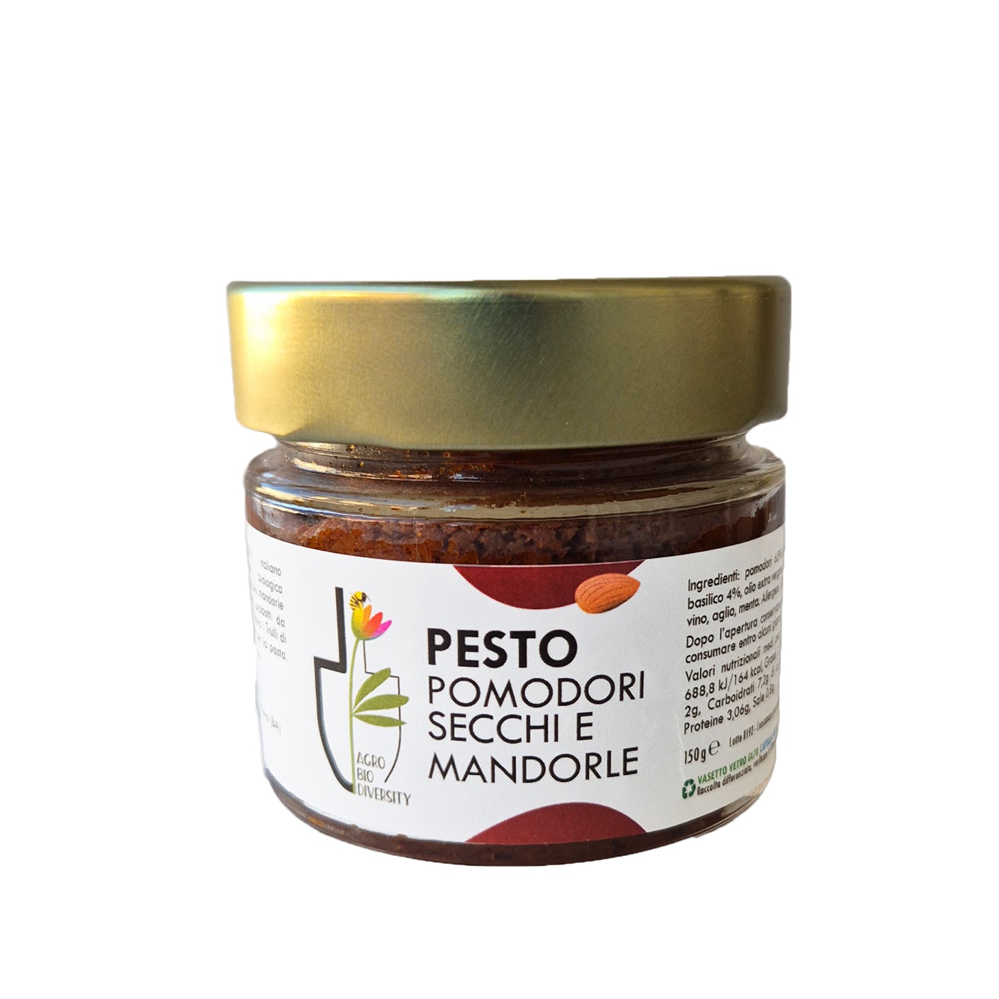Pesto di Pomodori secchi e mandorle