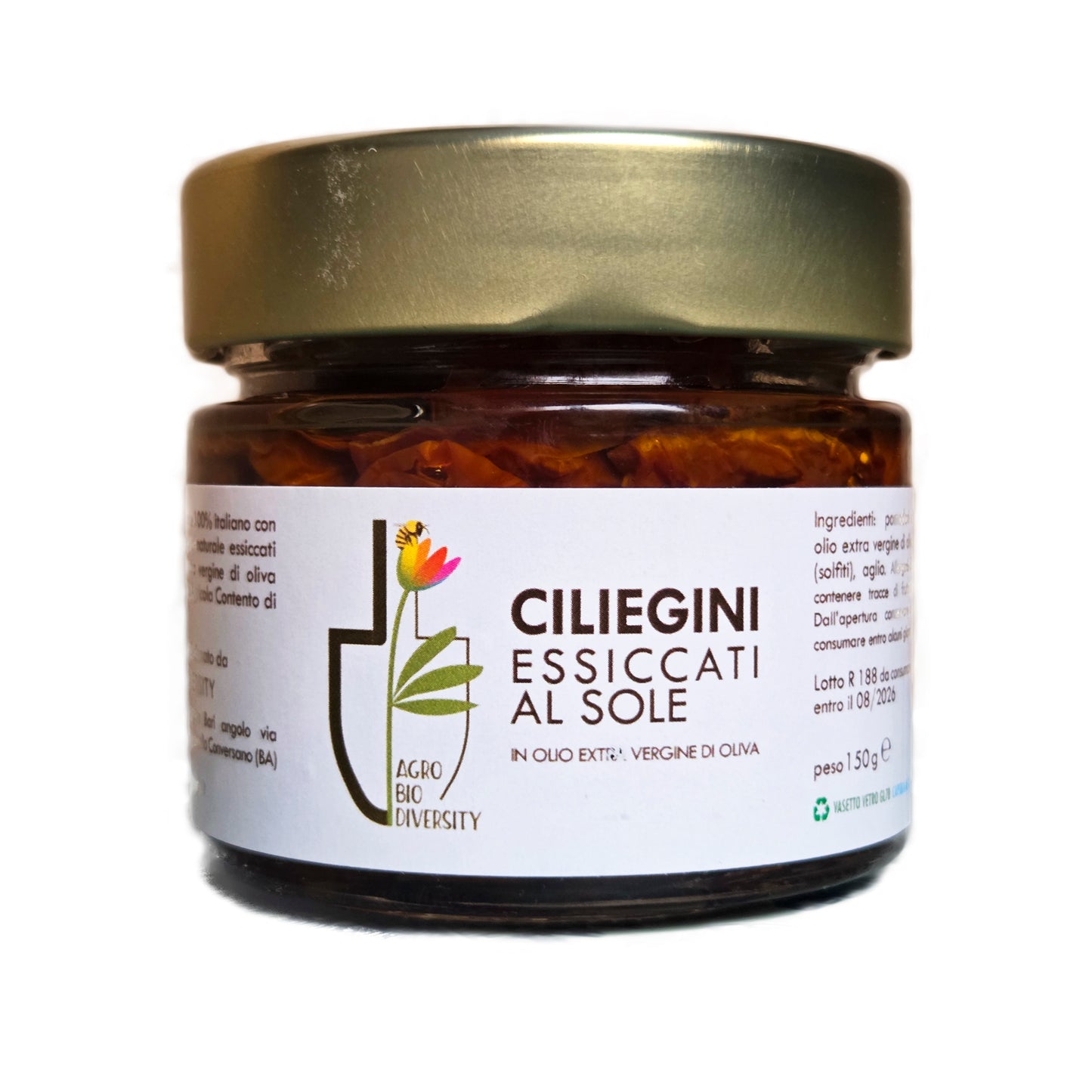 Pomodorini ciliegini sott'olio