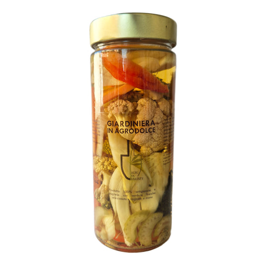 Giardiniera artigianale in agrodolce